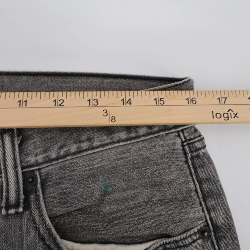 Vintage Levi's 501 Original Fit Jeans Grey Button Fly Mens 32x34 (measures 33